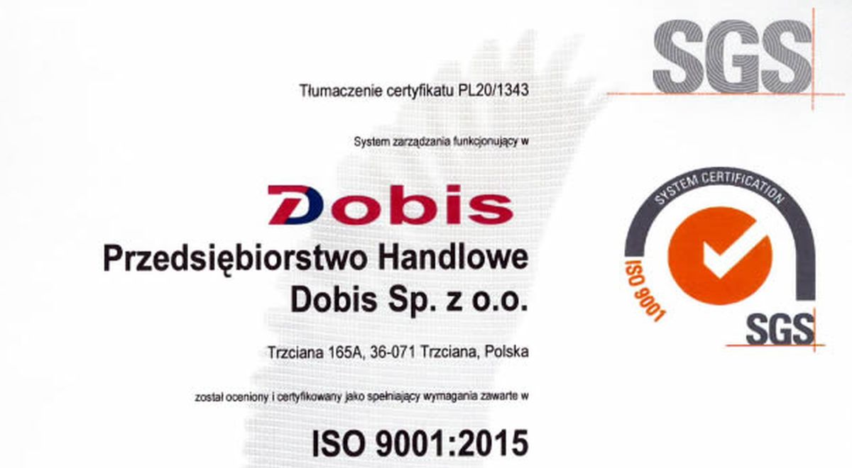  Zertifikat  ISO 9001:2015